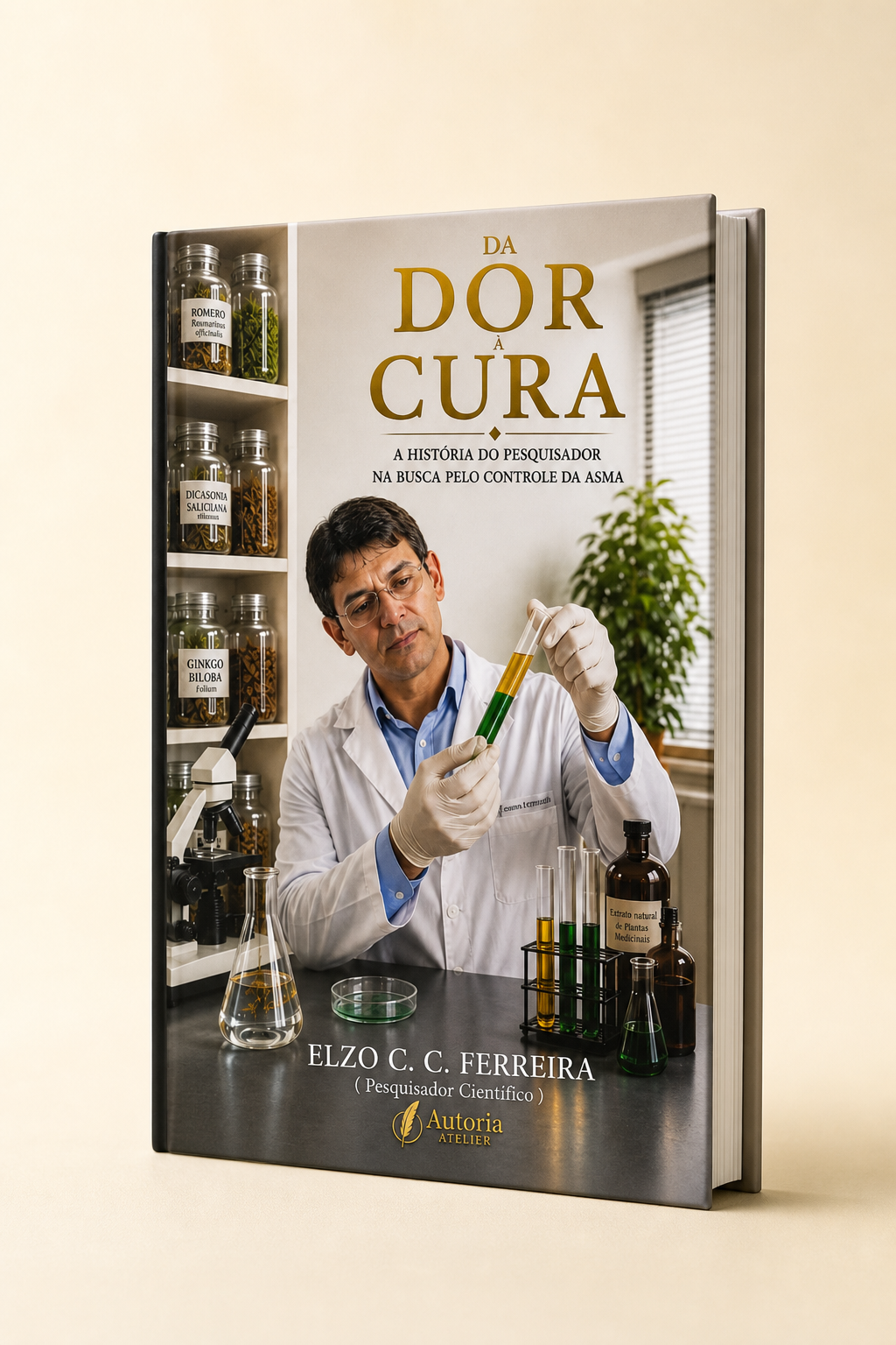 Nova edição do livro físico Da Dor à Cura